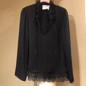 L’ Academie Los Angeles bohemian lace blouse